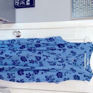 Sonoma Pintuck Sleeveless Swing Dress